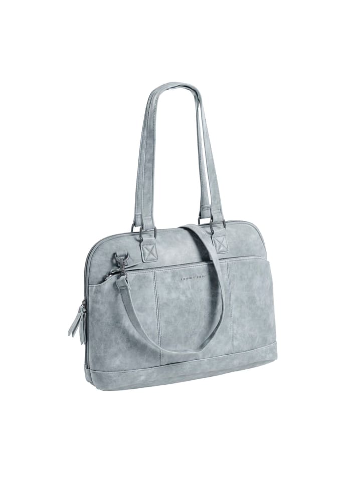 

Daniel Ray DR16.1111 Сумка-шоппер Phoenix овальной формы, сине-серая, двухцветная