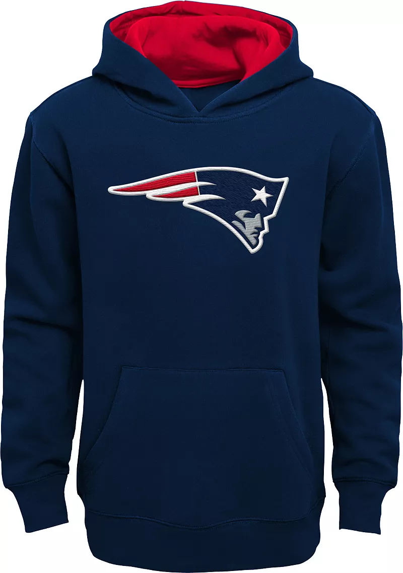 

Одежда команды НФЛ Темно-синяя толстовка New England Patriots Prime для маленьких детей NFL Team Apparel