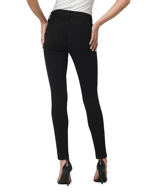 Черные джинсы скинни до щиколотки с высокой посадкой Charlie Joe's Jeans, цвет Black — фото 3