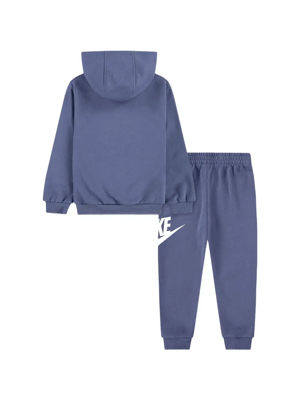 Флисовый спортивный костюм с капюшоном Nike Kids, синий — фото 2