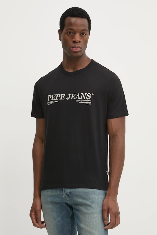 

Футболка хлопковая DYLAN TEE Pepe Jeans, черный