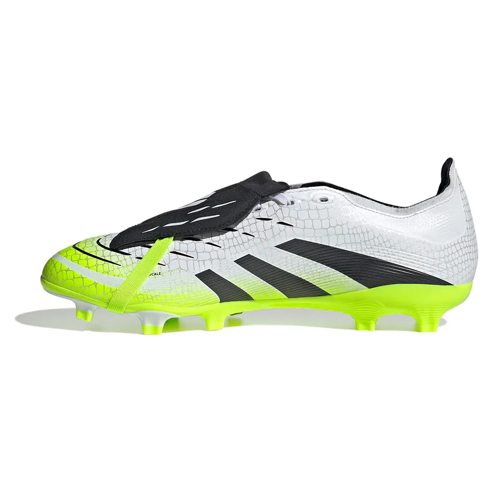 Футбольные бутсы adidas Predator League Fold-Over Tongue FG/MG, белый — фото 3