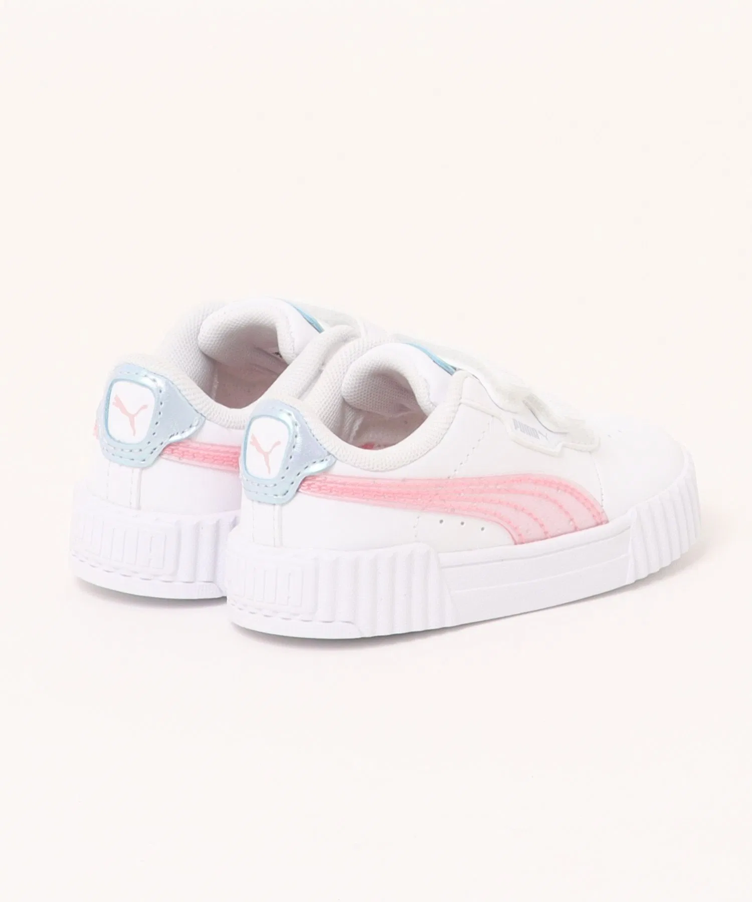 Детские кроссовки PUMA Carina 3.0 Braley Dreams розово-белые — фото 2