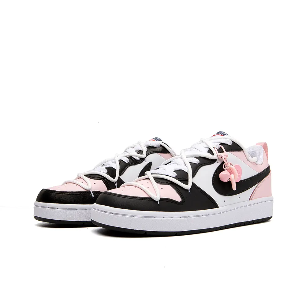 

Кроссовки Nike Court Borough Skateboard Shoes Women's Low-Top Black, Черный, Кроссовки Nike Court Borough Skateboard Shoes Women's Low-Top Black