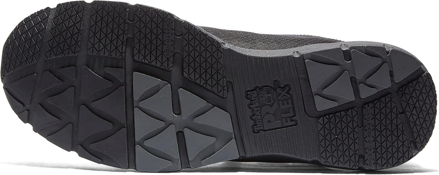 Timberland PRO мужские защитные туфли Powertrain Alloy Toe, Black-2024 New — фото 4