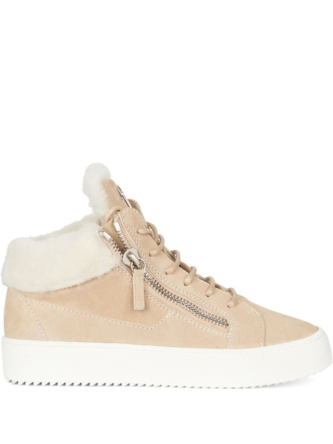Giuseppe Zanotti кеды Kriss Winter, нейтральный цвет