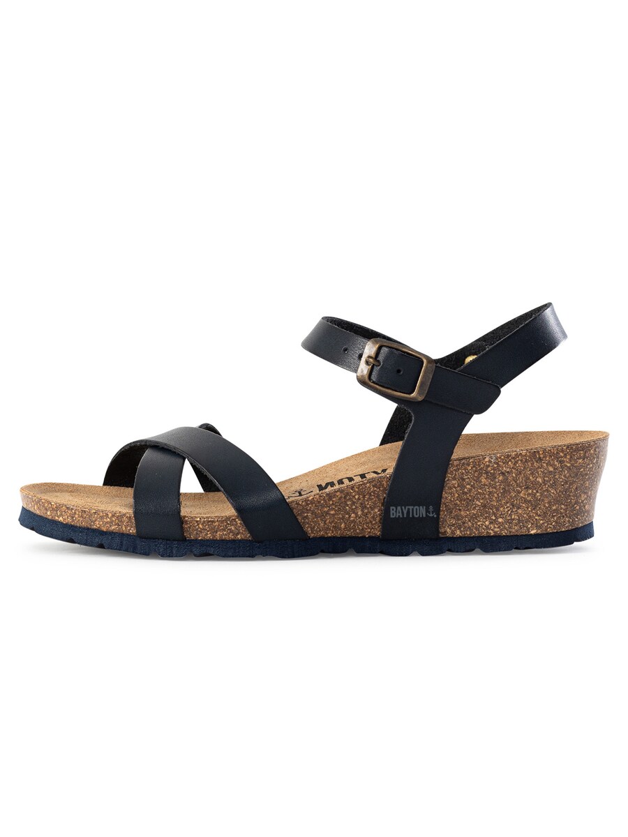 Босоножки на высоком каблуке Bayton Strap Sandals Lajas, синий