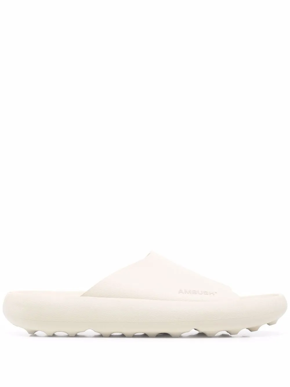 

Шлепанцы с логотипом AMBUSH, белый