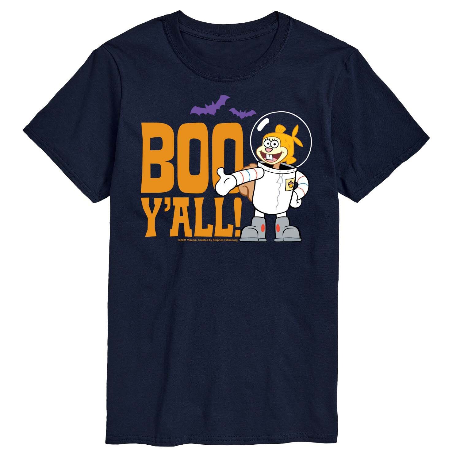 

Мужская футболка Boo Yall с Губкой Бобом Квадратные Штаны Licensed Character