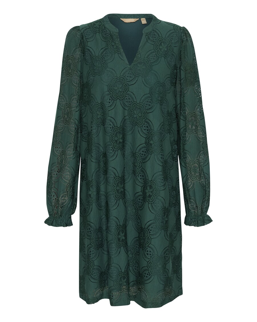 

Мини платье CULTURE Dress Olu, темно-зеленый