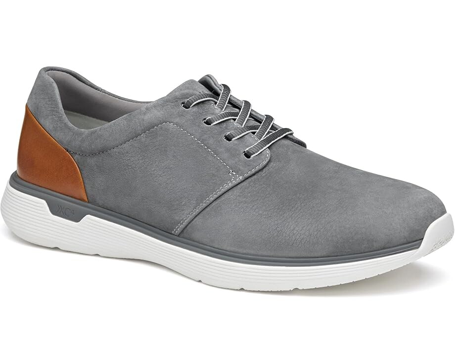 

Кроссовки Johnston & Murphy Xc4 Prentiss 2 Plain Toe, цвет Gray Waterproof Tumbled Nubuck