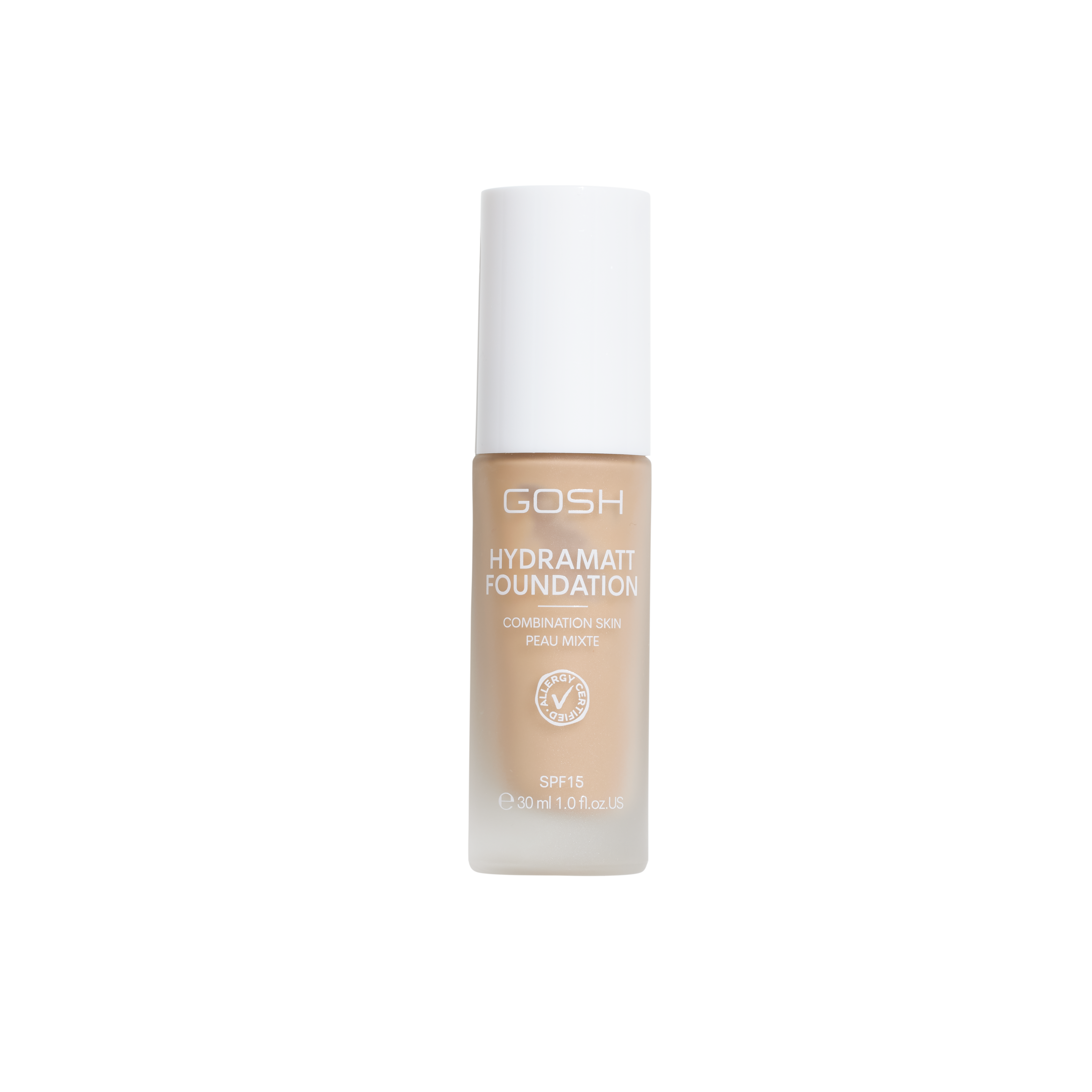 

Жидкая основа hydramatt foundation spf15 Gosh, цвет nr. 008n medium, 30 мл