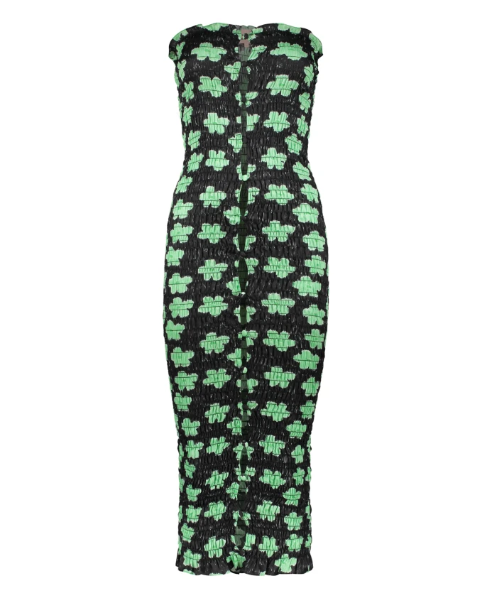 

Платье миди с цветочным узором Amy Crookes, мультиколор