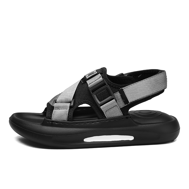 

NANJIREN Мужские пляжные сандалии серые, цвет Gray