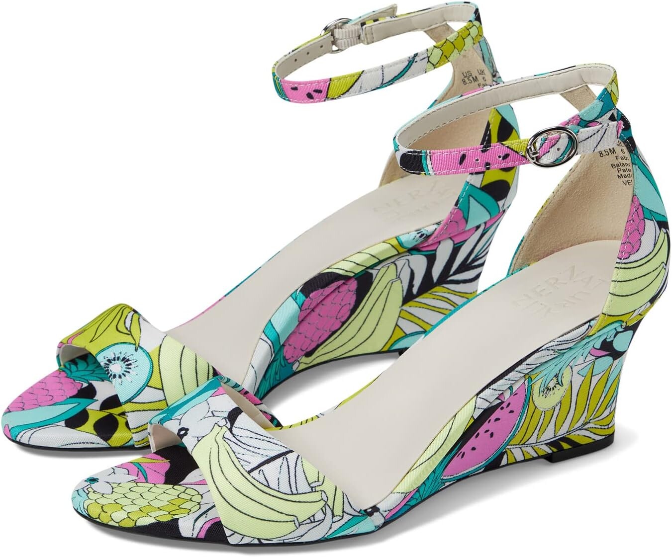 

Туфли Naturalizer Vera-Wedge, цвет Pink Floral Fabric