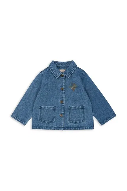 Куртка джинсовая Magot Jacket Konges Sløjd, синий — фото 3
