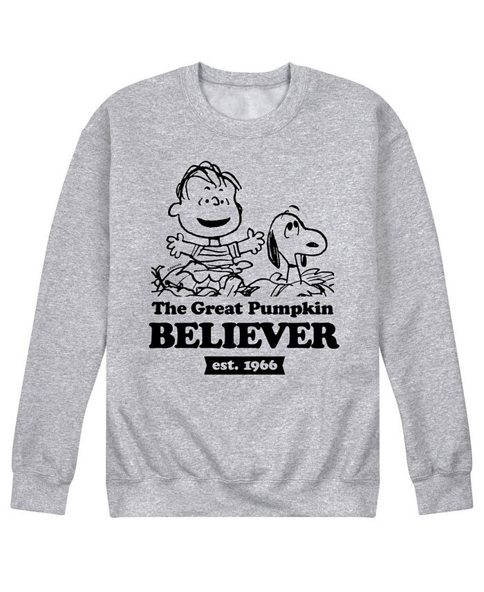 

Мужская флисовая футболка Peanuts Great Pumpkin Believer AIRWAVES, серый