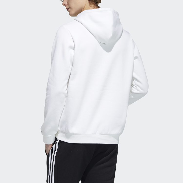Белая толстовка для мужчин Adidas Neo, белый — фото 4