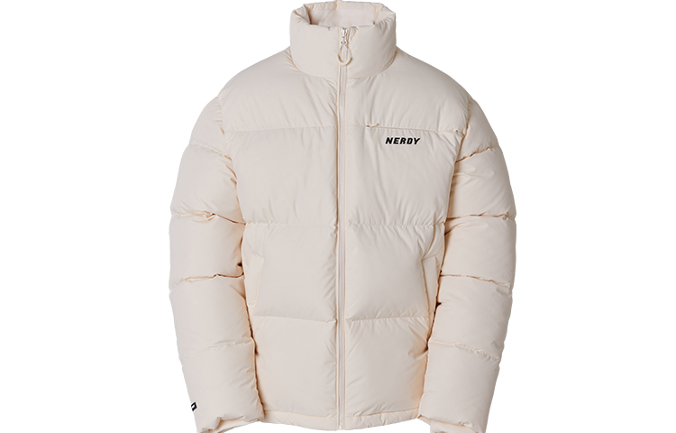 

Nerdy Унисекс пуховик, Milk White