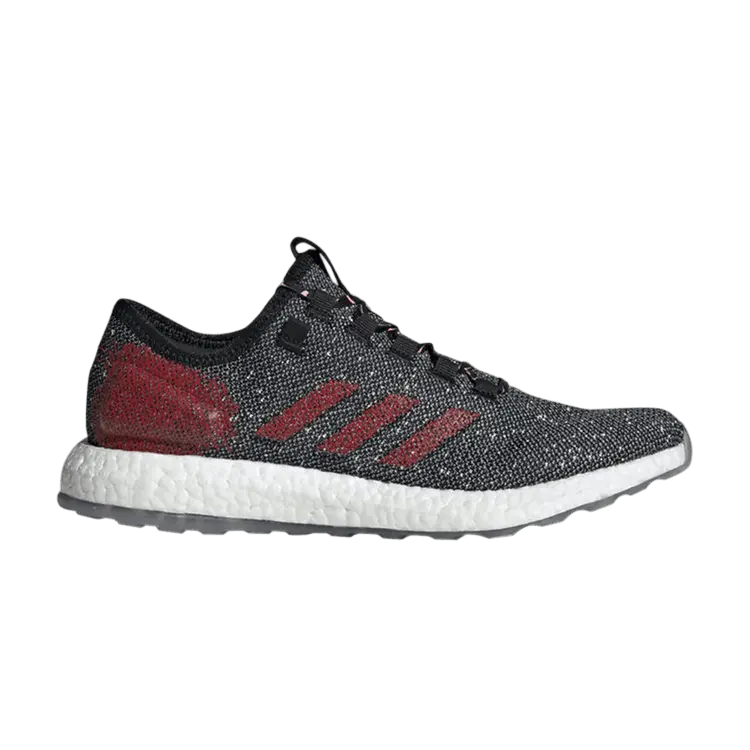 

Кроссовки adidas PureBoost 'Black Scarlet', черный