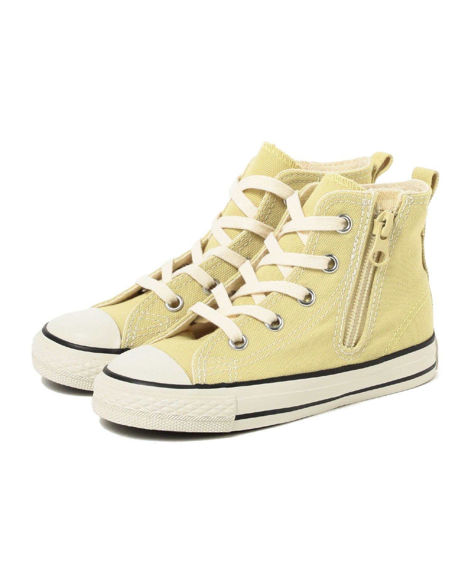 Кроссовки CONVERSE / ДЕТСКИЕ ALL STAR N PET-CANVAS Z HI (15~21 см) B:Ming By Beams, LT.YELLOW