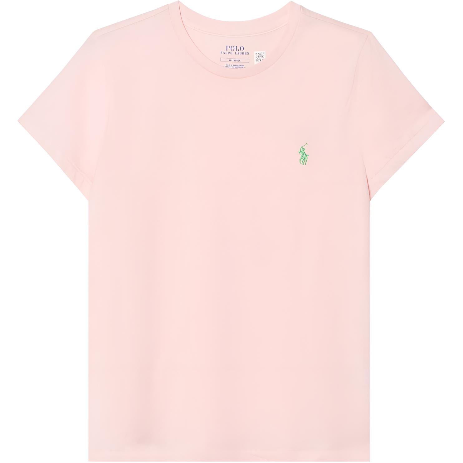 

Polo Ralph Lauren Футболка SS25 Regular женская розовая, Розовый, Polo Ralph Lauren Футболка SS25 Regular женская розовая