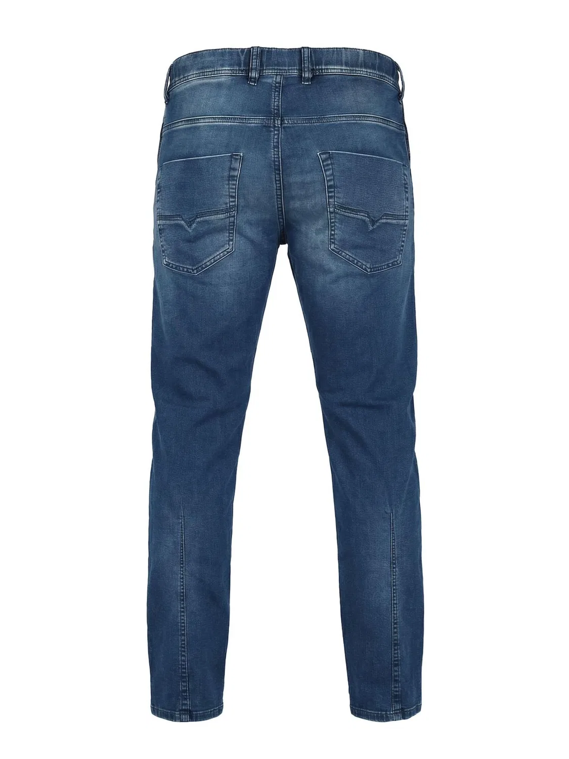 Зауженные джинсы Diesel 2030 D-KROOLEY JOGGJEANS Superstretch & Supersoft синего цвета — фото 3