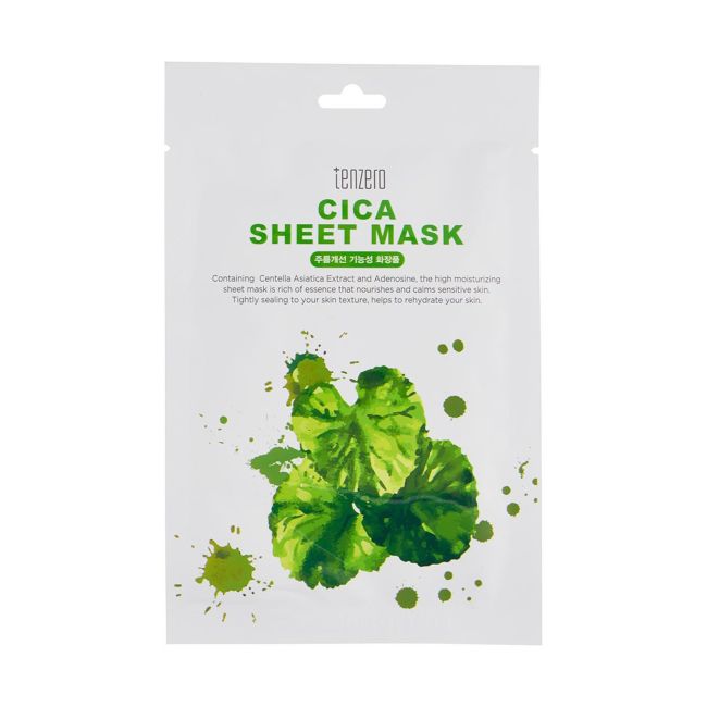 

Маска для лица Tenzero cica sheet, 25 мл