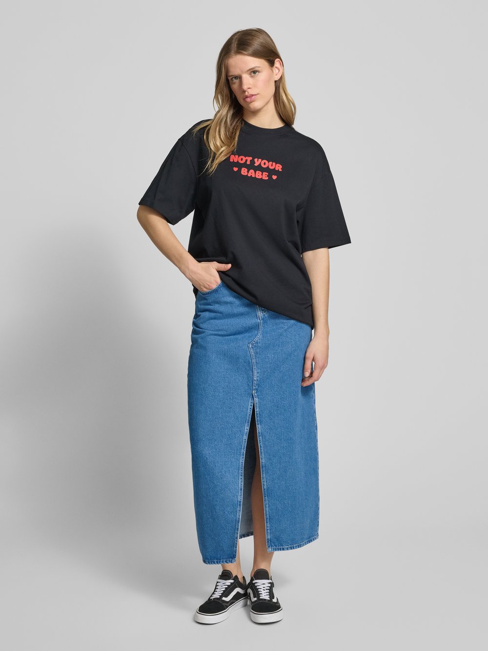 

Юбка из денима с пятью карманами Pepe Jeans, синий