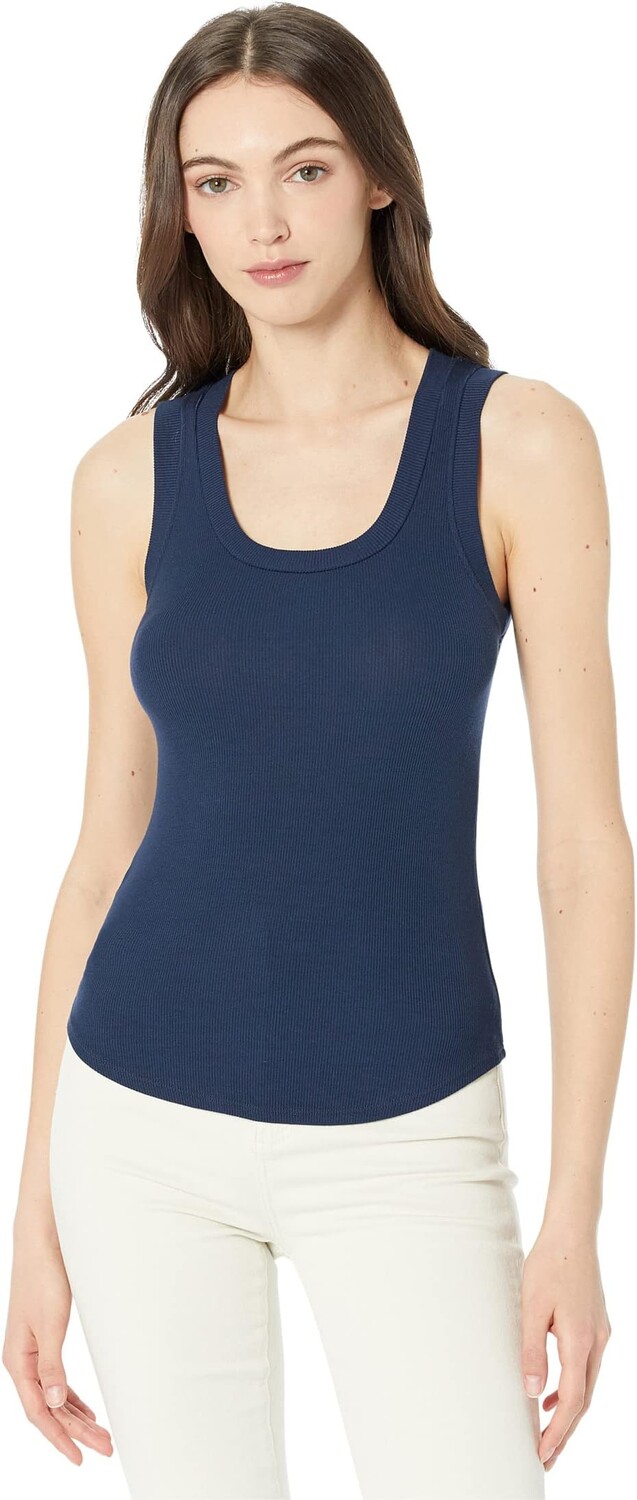

Пуловер LAmade Her Rib Racer Tank in 2X1 Modal Stretch Rib, цвет Dark Night