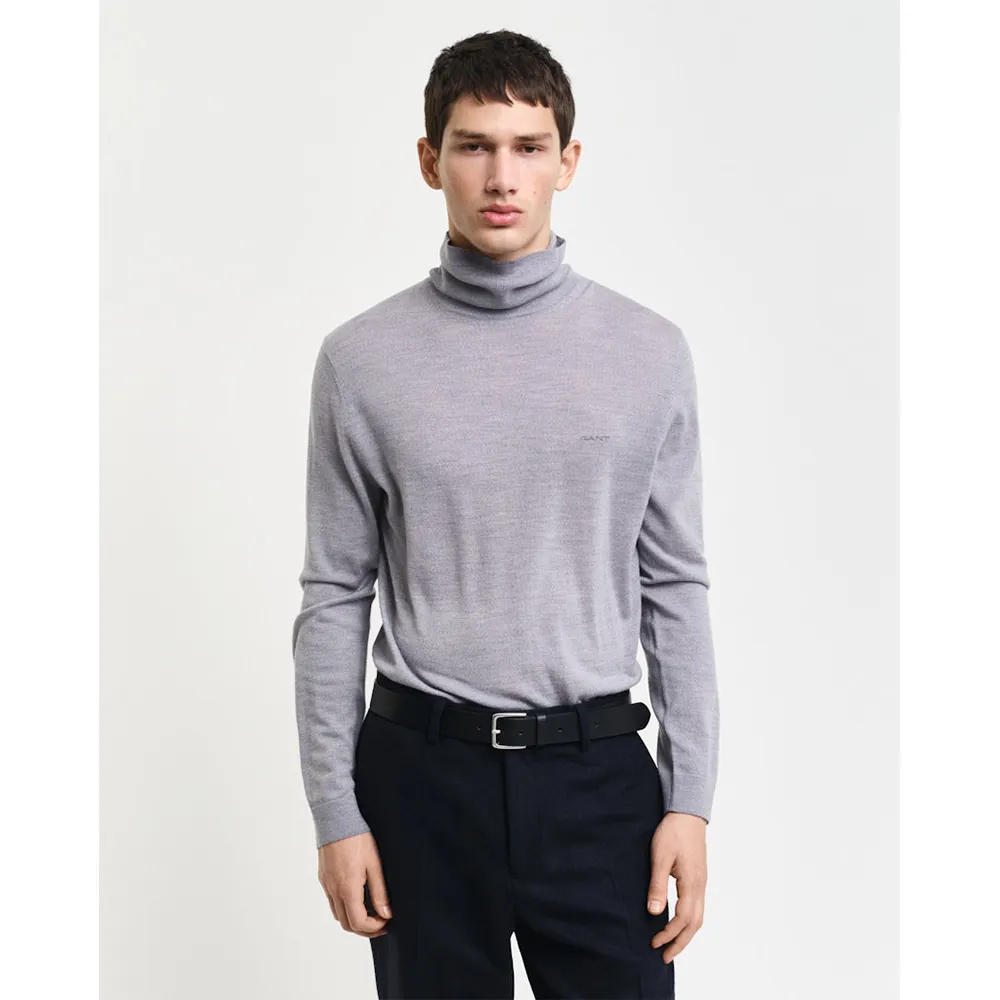 

Свитер Gant 8050207 high neck, серый