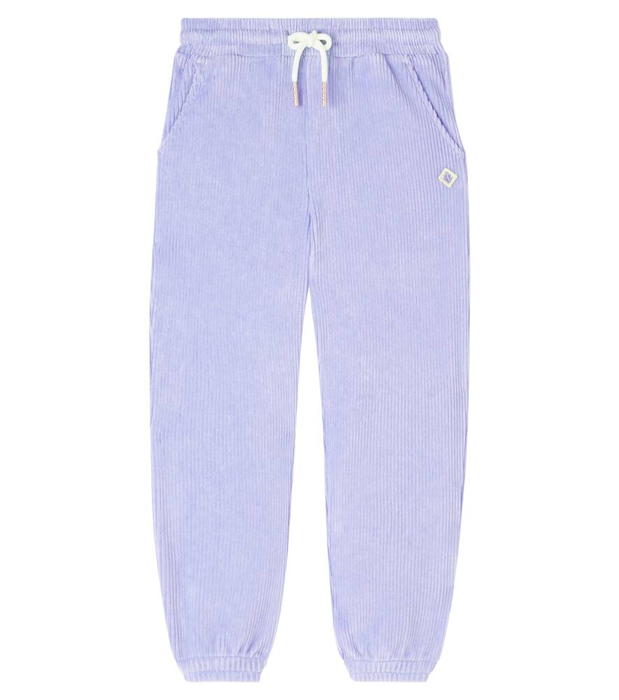 

Хлопковые вельветовые спортивные штаны Scotch & Soda Kids, Sweet Lavender