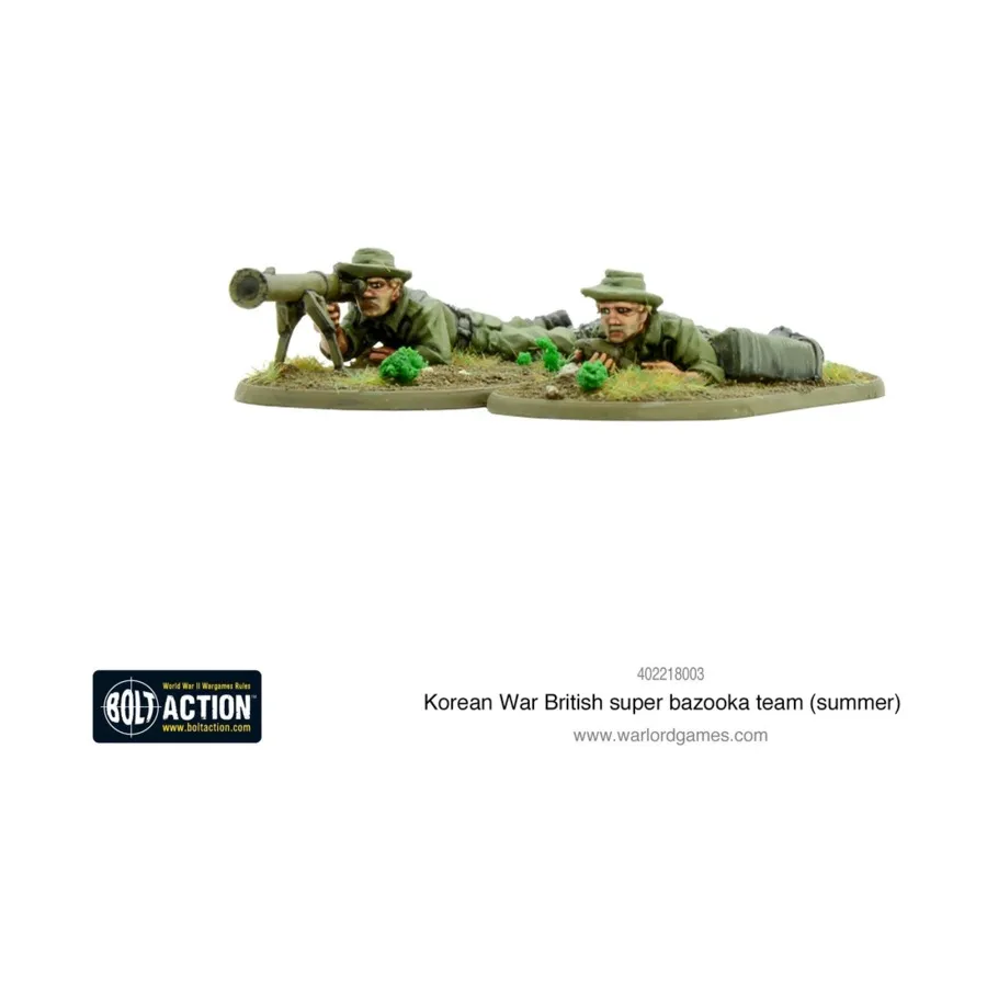

Британская команда супербазук, Bolt Action - Korean War (28mm)
