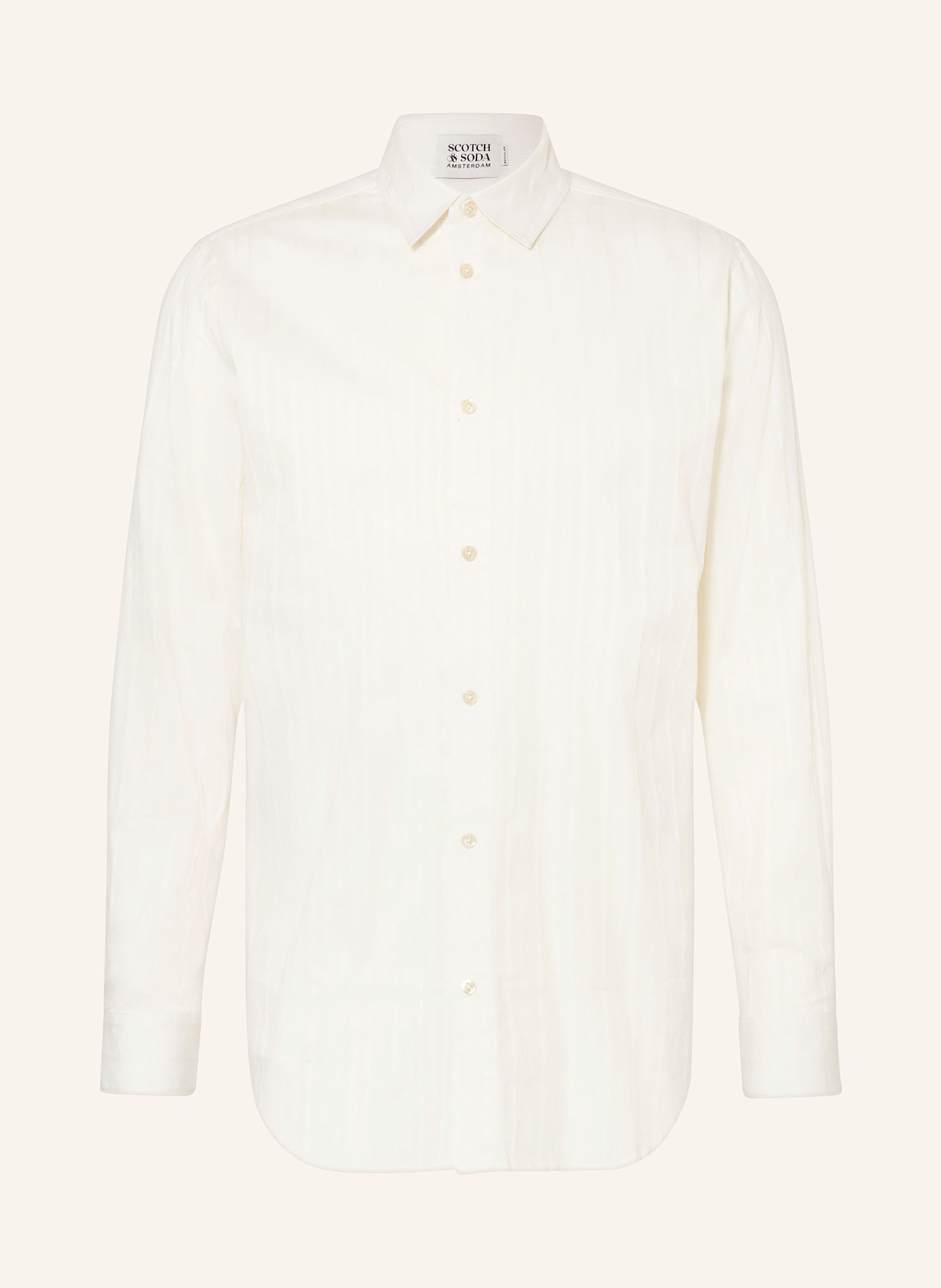 

Рубашка обычного кроя Scotch & Soda, белый