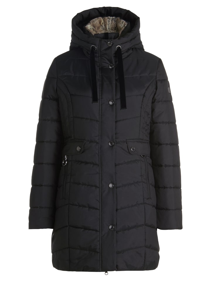 

Куртка для активного отдыха со съемным капюшоном черного цвета Betty Barclay