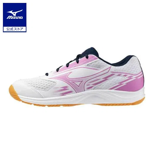 Кроссовки для настольного тенниса «Crossmatch Smash» от Mizuno, White X Pink X Navy