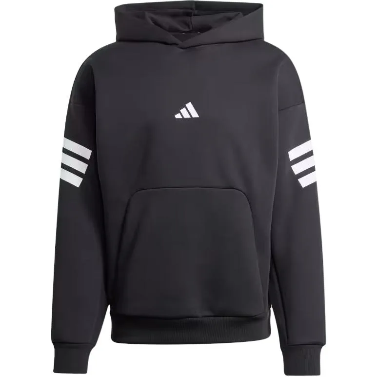 Толстовка Future Icons с 3 полосками Adidas, черный