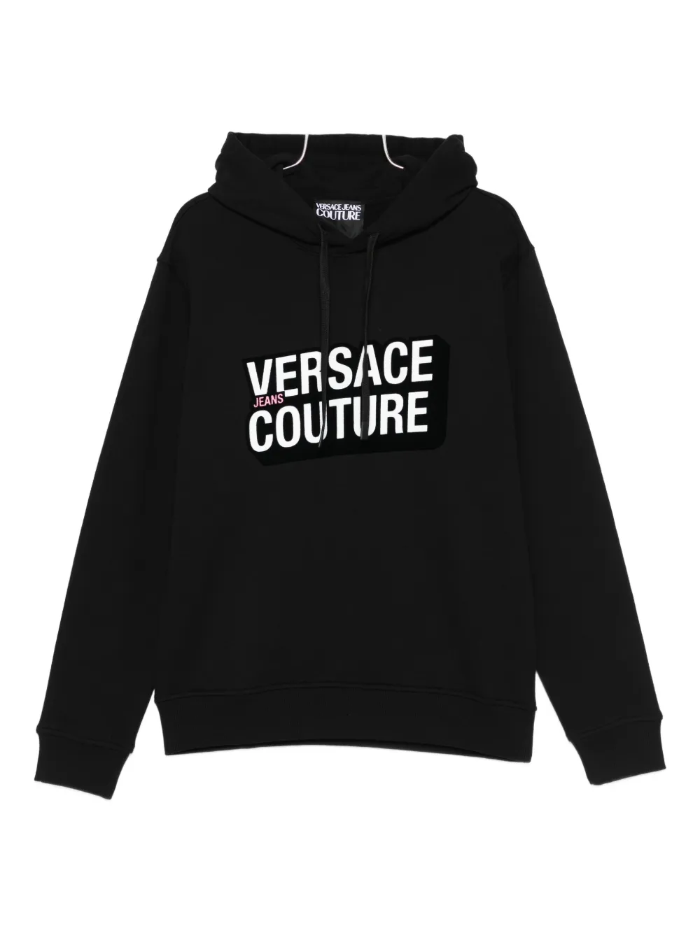 

Толстовка с логотипом Versace Jeans Couture, черный