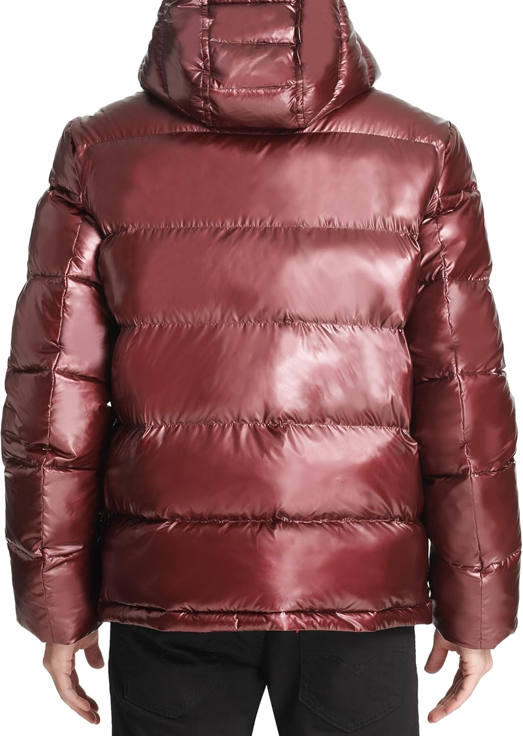 Мужская стеганая куртка с капюшоном Tommy Hilfiger (стандартная и для больших и высоких), Pearlized Purple — фото 4