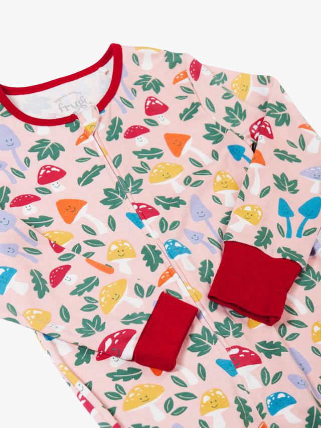 Детский комбинезон Zelah с длинными рукавами и молнией из хлопка Frugi — фото 2