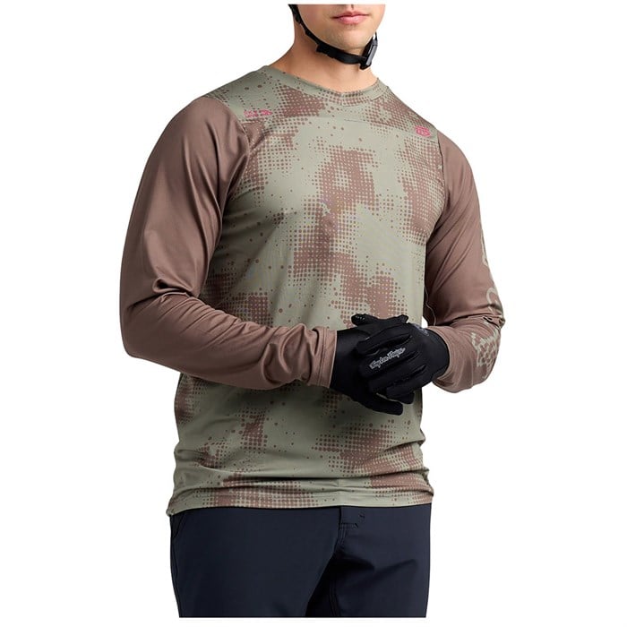 

Джерси Skyline chill l/s Troy Lee Designs, Scattered Olive