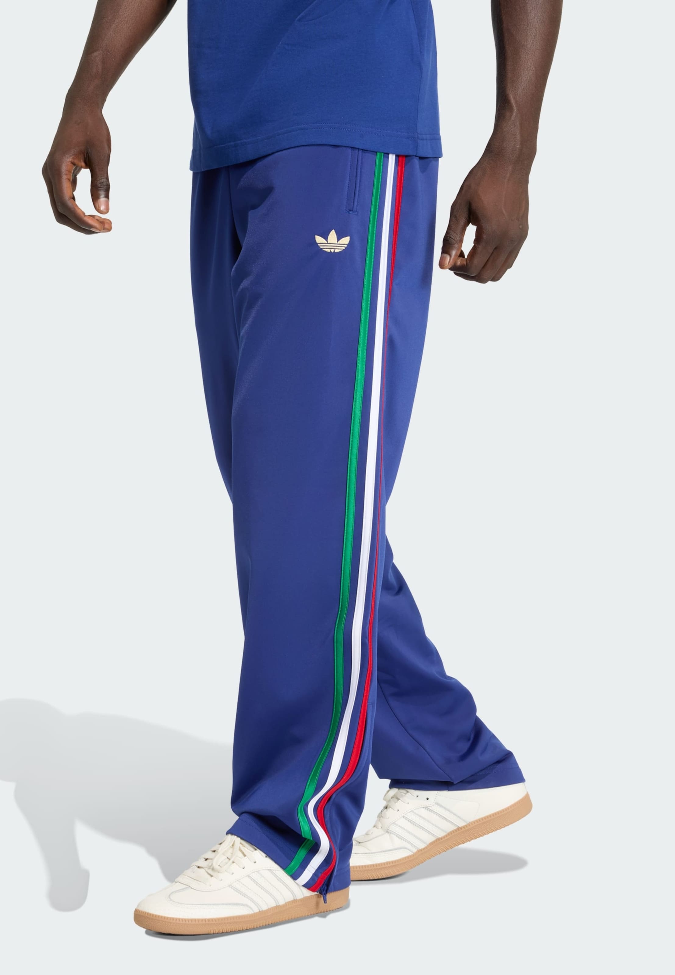 Adidas Originals Штаны Regular 'Firebird' в синем цвете — фото 2