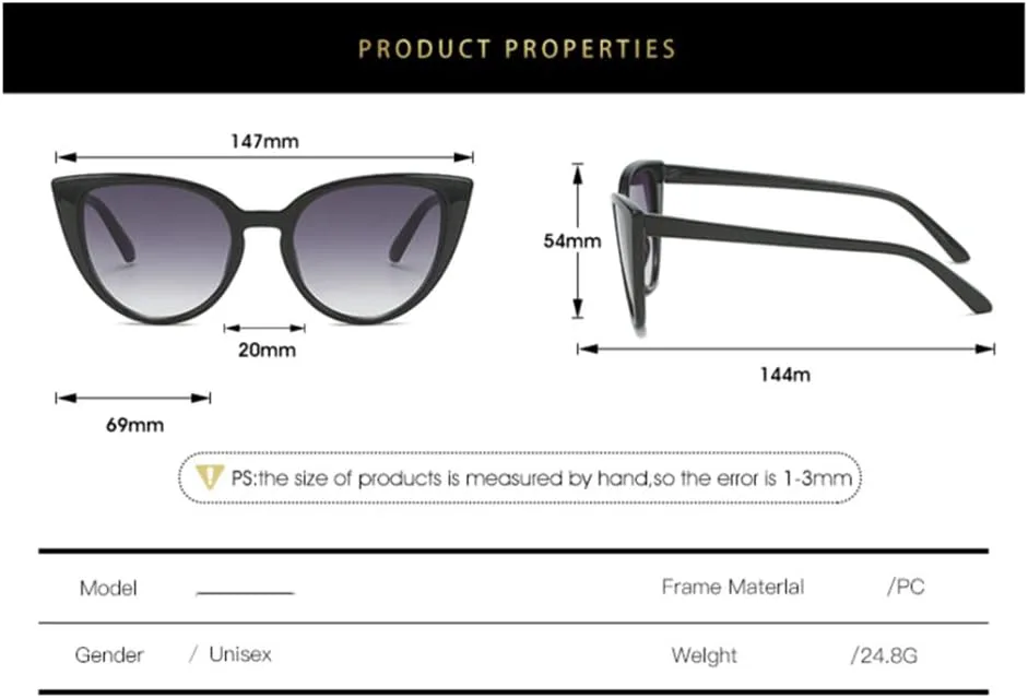 

Винтажные зеленые солнцезащитные очки «кошачий глаз» для женщин и мужчин, солнцезащитные очки в крупной оправе, солнцезащитные очки UV400 для женщин LANGSER, C6