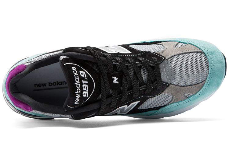 Беговые кроссовки New Balance 991.9 Made in England 'Light Tidepool' — фото 3