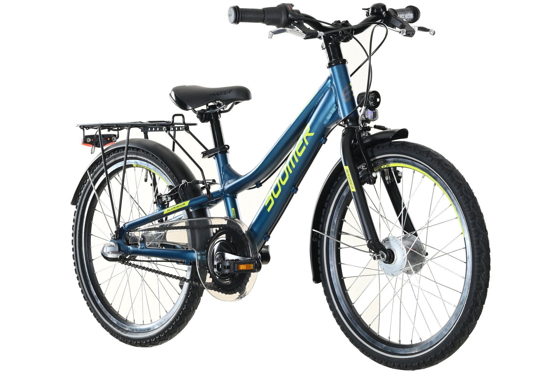 Детский велосипед Boomer RACER 20 N3 - 20 дюймов - Diamant - 2024, цвет Türkis|turquoise/yellow/anthracite — фото 2