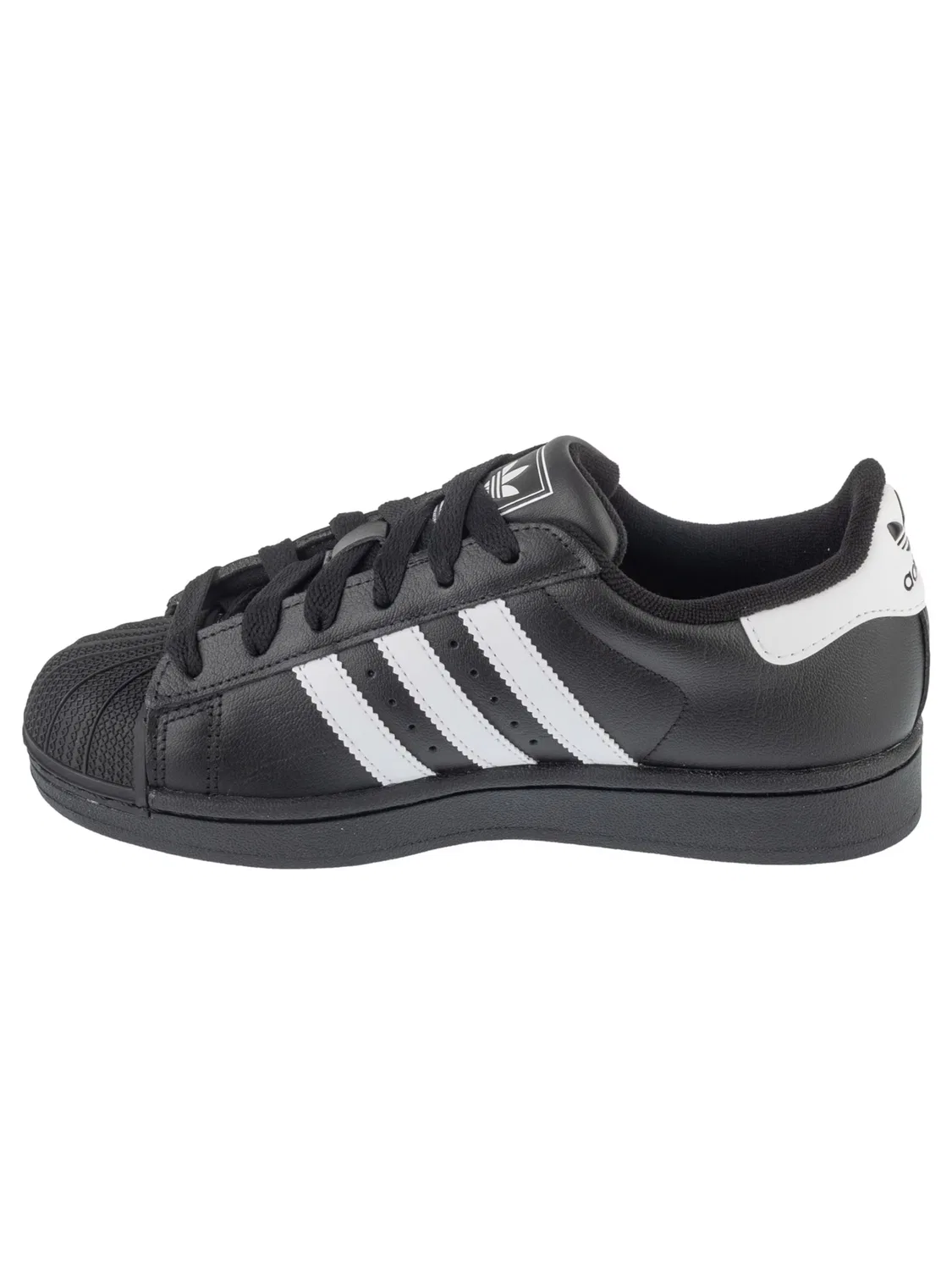 Кроссовки Adidas Originals Superstar II J черного цвета — фото 2