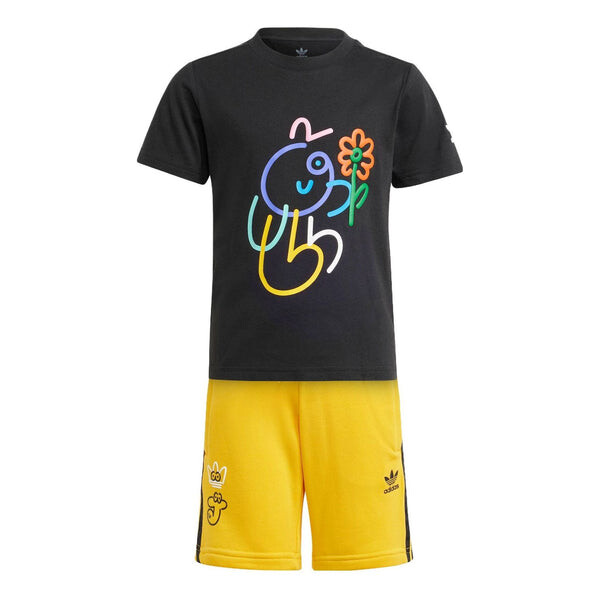 

Футболка x шорты и футболка james jarvis Adidas, черный