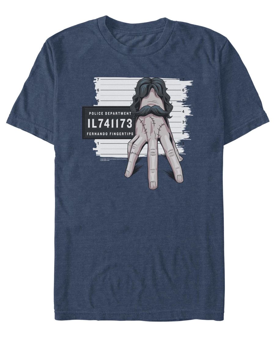 

Мужская футболка с изображением Уэнсдей Аддамс в стиле "фигурного полицейского досье" Fifth Sun, Navy Heather, Синий, Мужская футболка с изображением Уэнсдей Аддамс в стиле "фигурного полицейского досье" Fifth Sun, Navy Heather