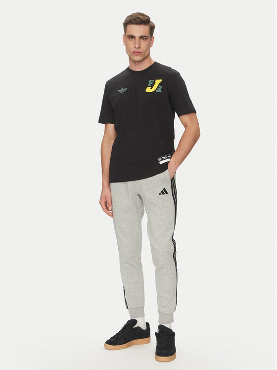 Спортивные брюки обычного кроя Essentials 3-Stripes JE6318 Adidas, серый — фото 2