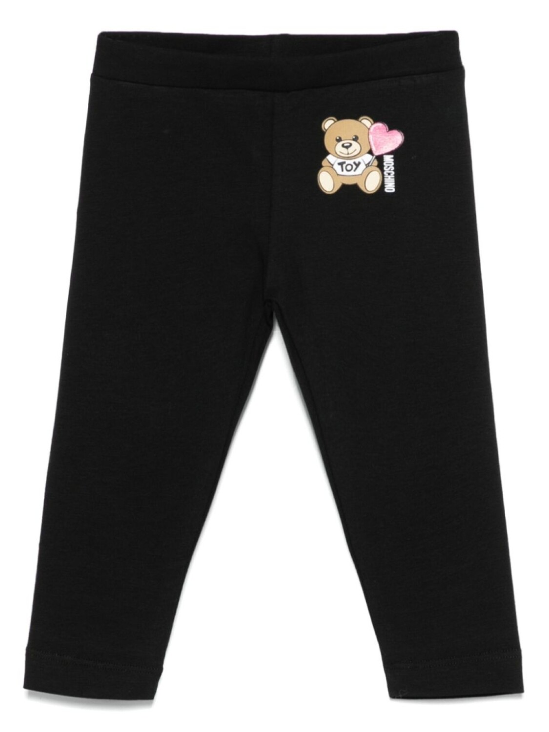 

Moschino Kids леггинсы с принтом, черный